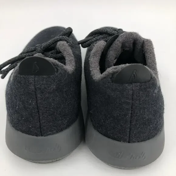 Allbirds Men's Sz 8 Wool Runner Mizzles Running Shoes Black Gray WR M8